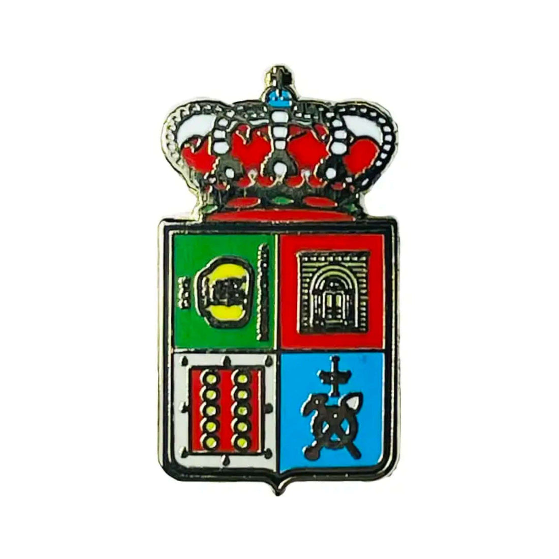 Pin - Historical Shield Villamayor - Asturias - Spain