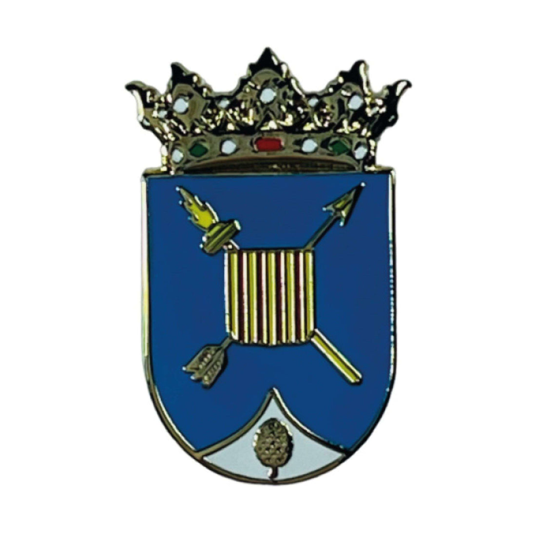 Pin - Wappen Jabaloyas - Teruel - Spanien