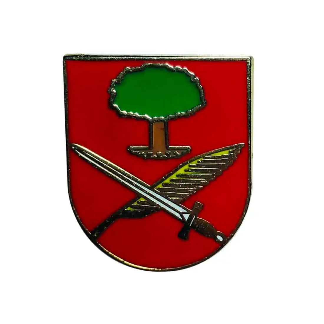 Значок — герб Лансио — Алава — Испания