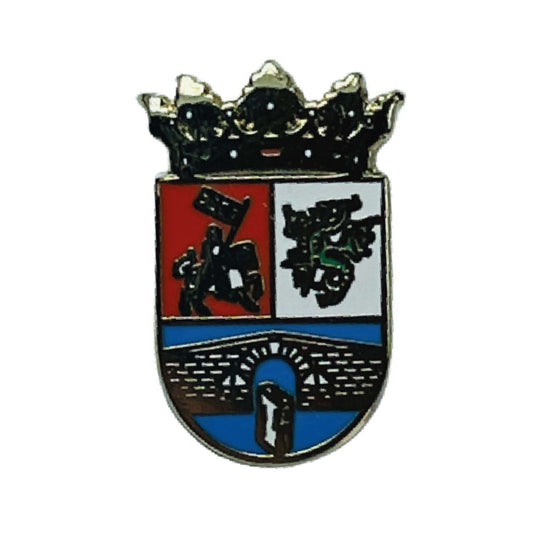 Pin Escudo Lobon Badajoz Espana