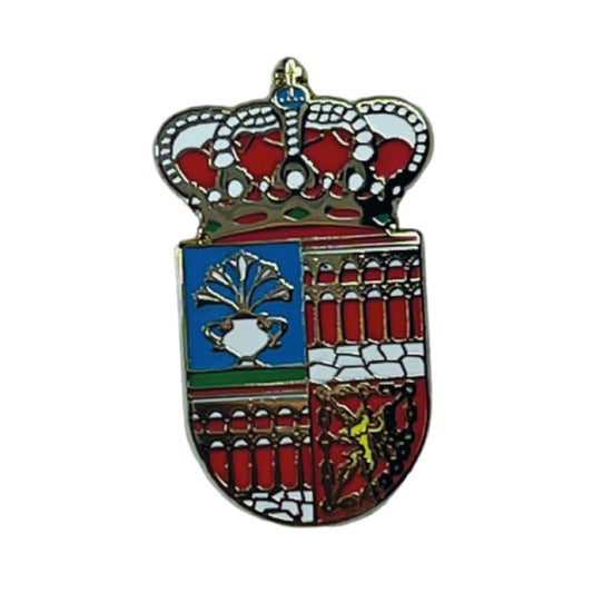 Pin Escudo Los Huertos Segovia Espana