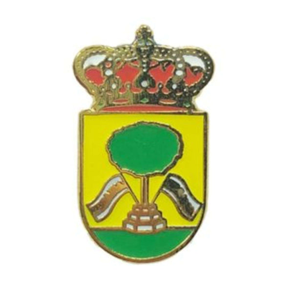 Значок — герб с ромашкой — Уэльва — Испания