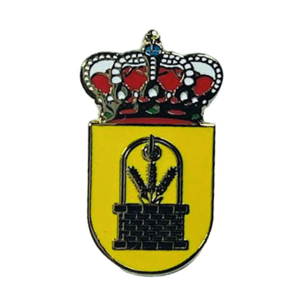 Pin - Pozoantiguo shield - Zamora - Spain