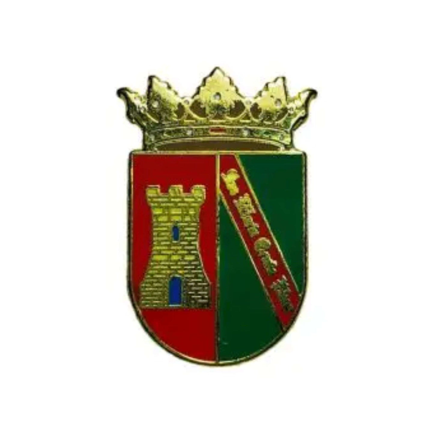 Pin - Priego shield - Cuenca - Spain