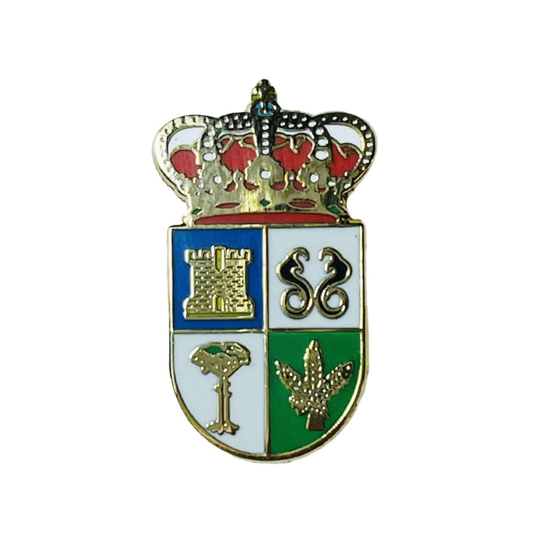 Pin - Wappen der Quintanas de Gormaz - Soria - Spanien
