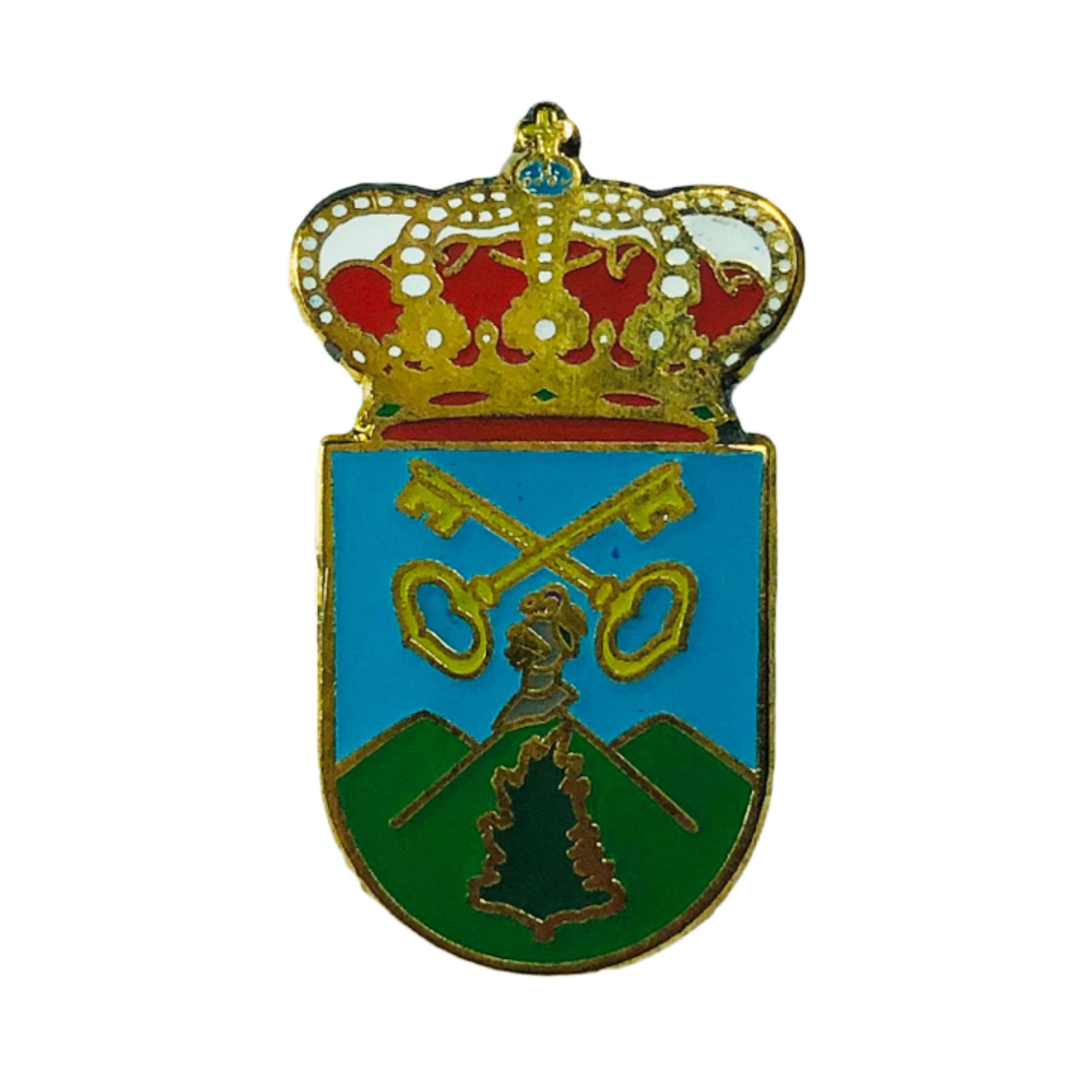 Pin - San Pedro del Romeral shield - Cantabria - Spain