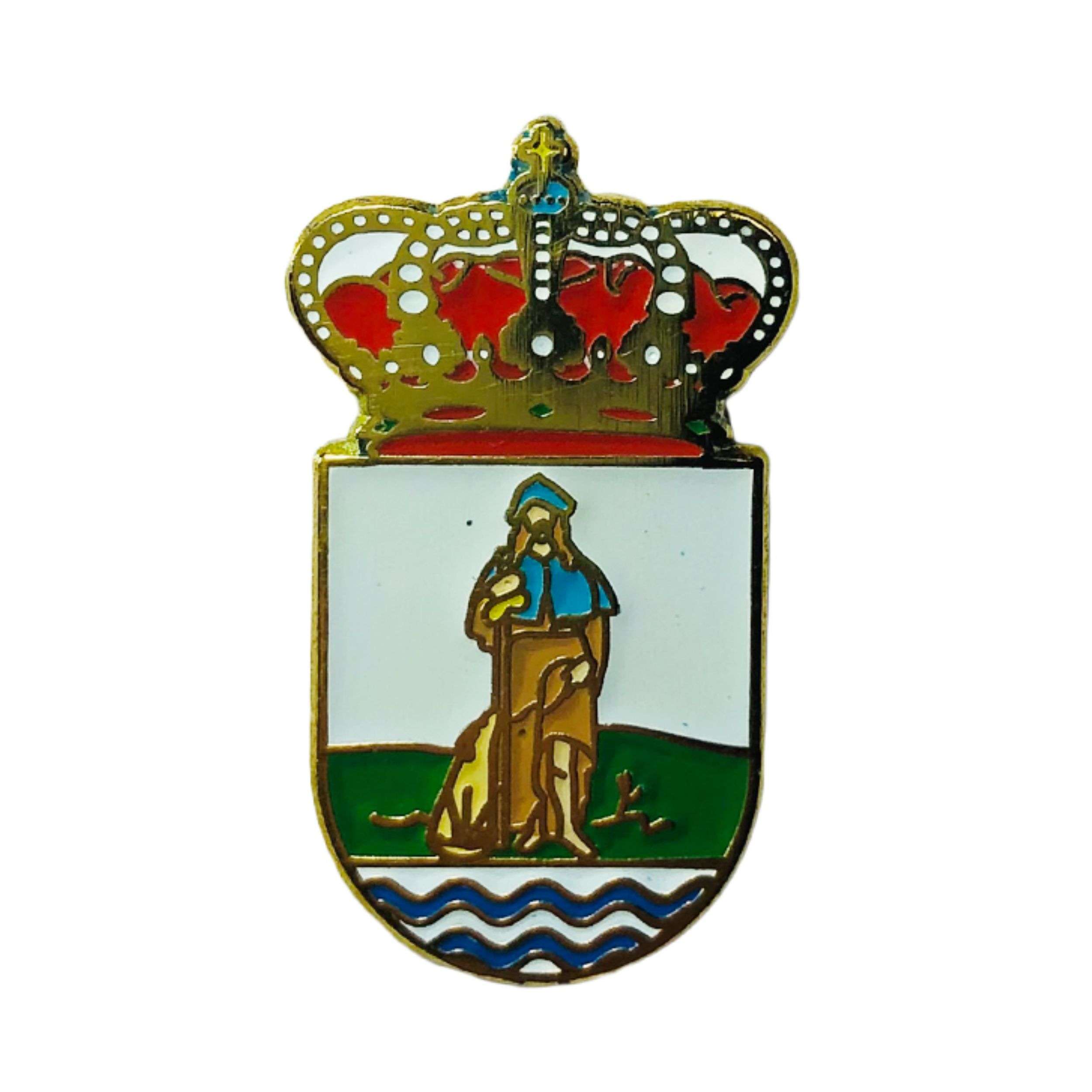 Pin - Escudo San Roque de Riomiera - Cantabria - España– Astur Pins