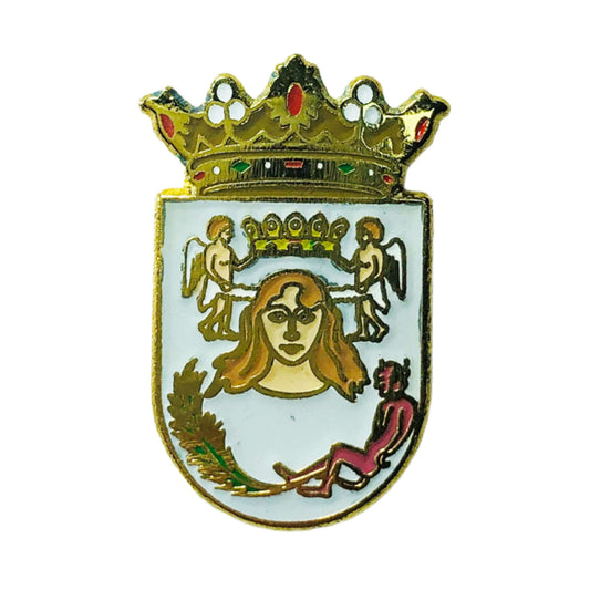 Pin Escudo Santillana Del Mar Cantabria Espana