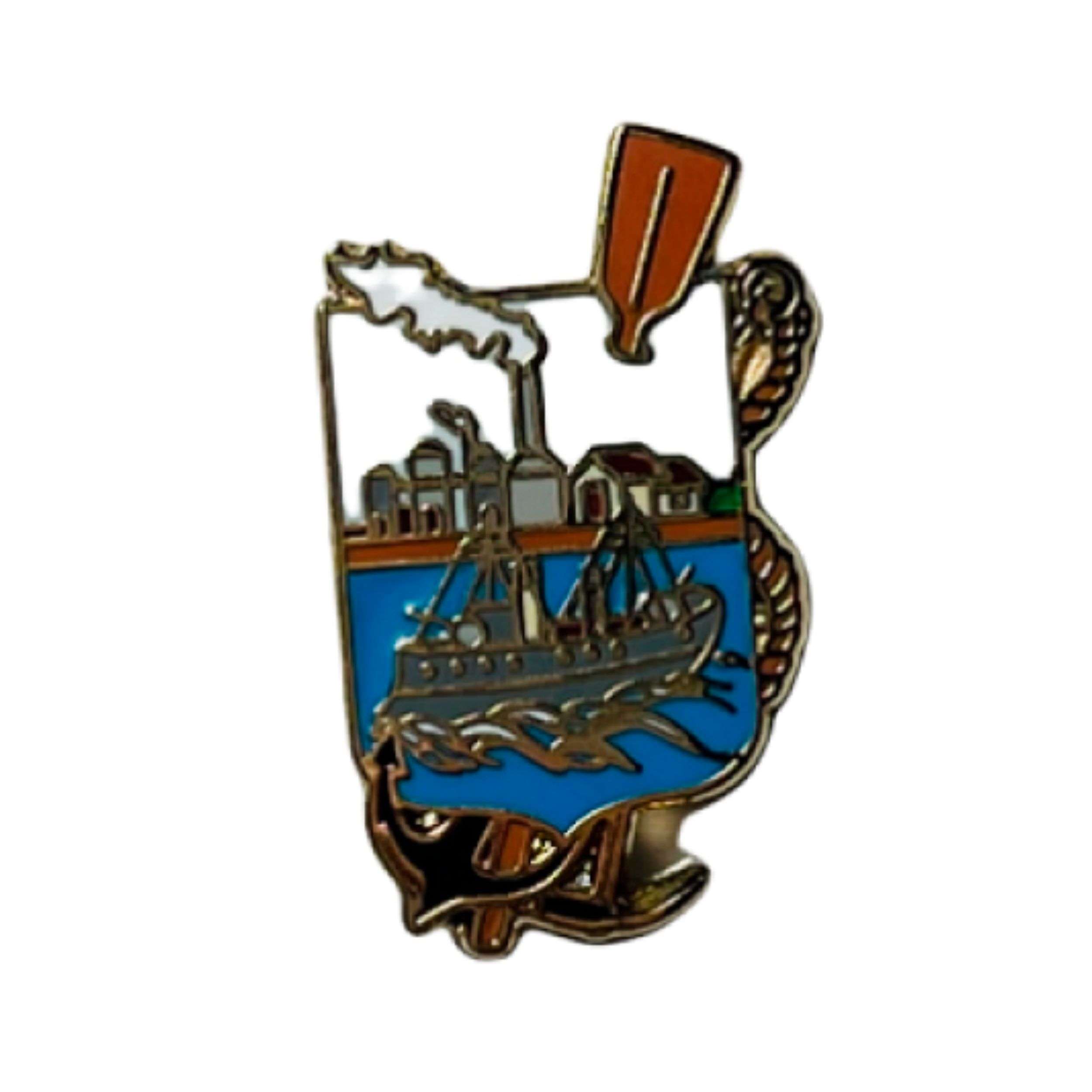 Pin Escudo Sestao Actual Vizcaya Espana