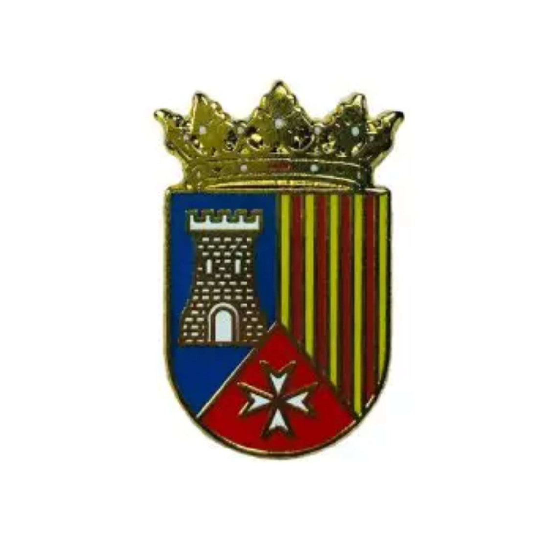 Pin - Wappen Villastar - Teruel - Spanien