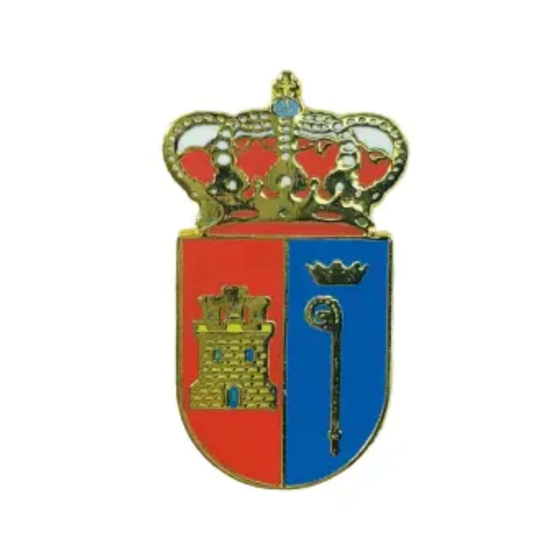 Pin - Wappen Villaumbrales - Palencia - Spanien