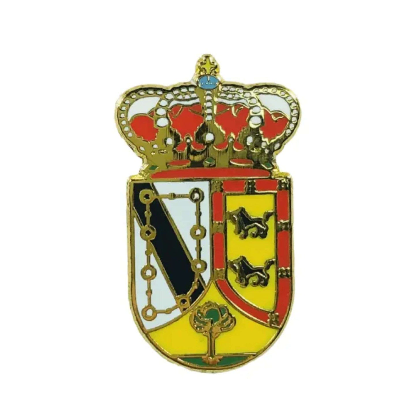 Pin Escudo Villaverde De Iscar Segovia Espana