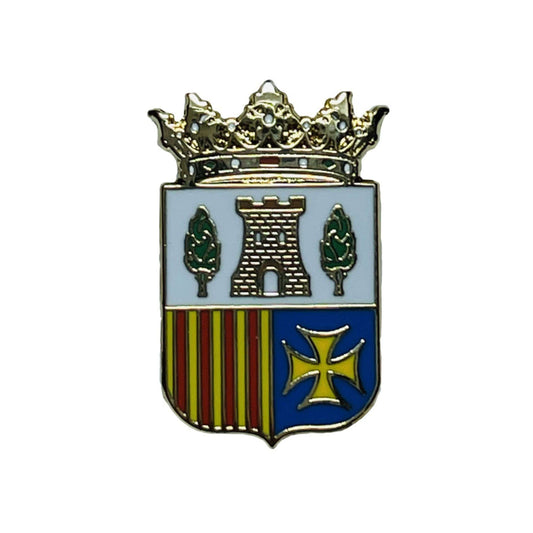 Pin Escudo Villel Teruel Espana