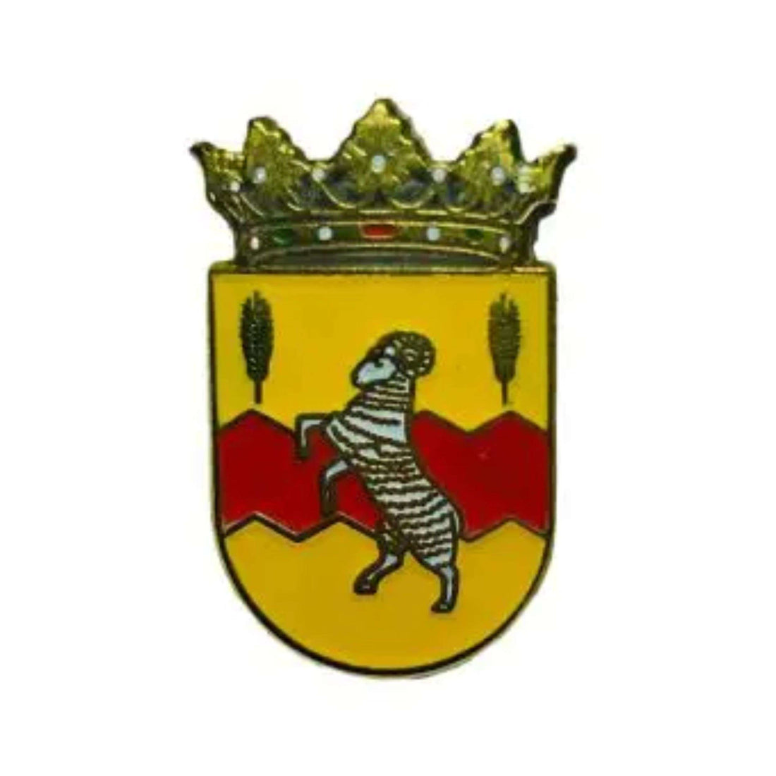 Pin - Wappen Viver de La Sierra - Saragossa - Spanien