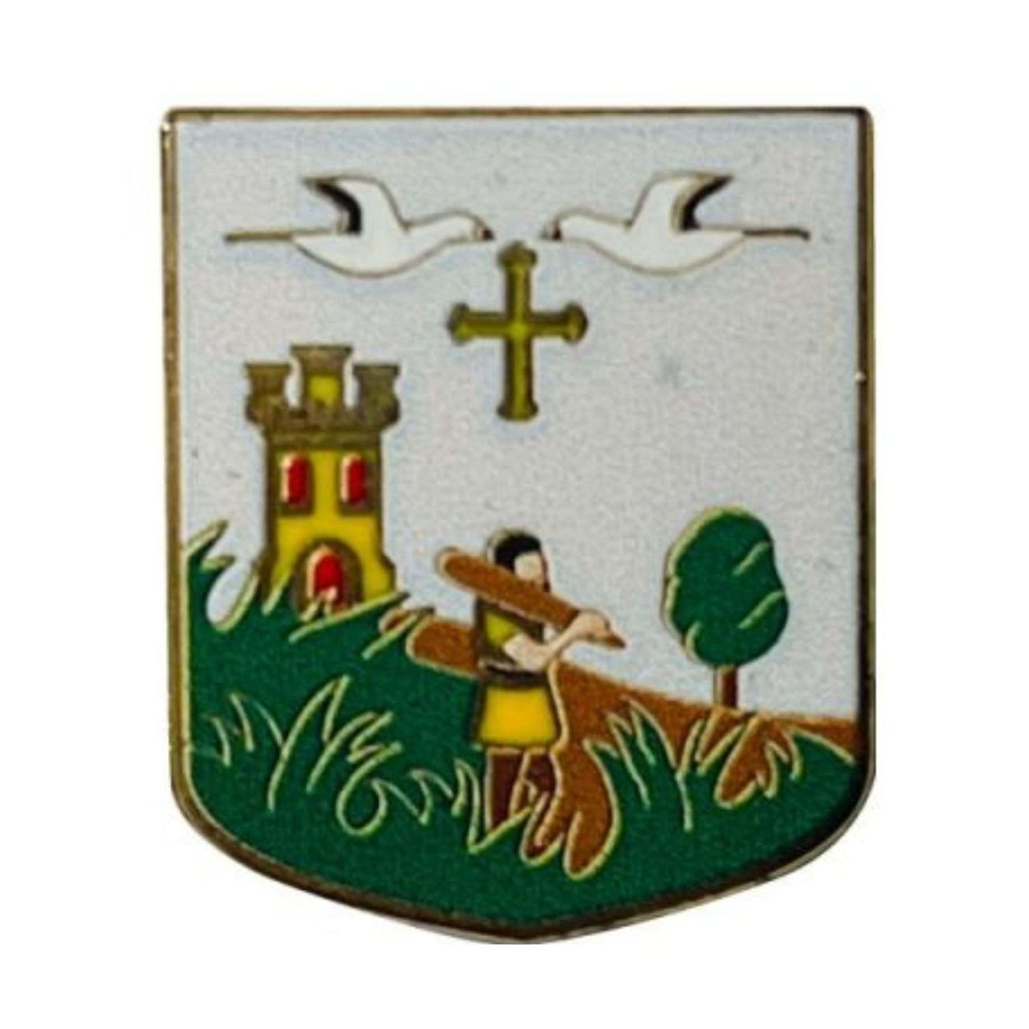 Pin Escudo Zegama Guipuzcoa Espana