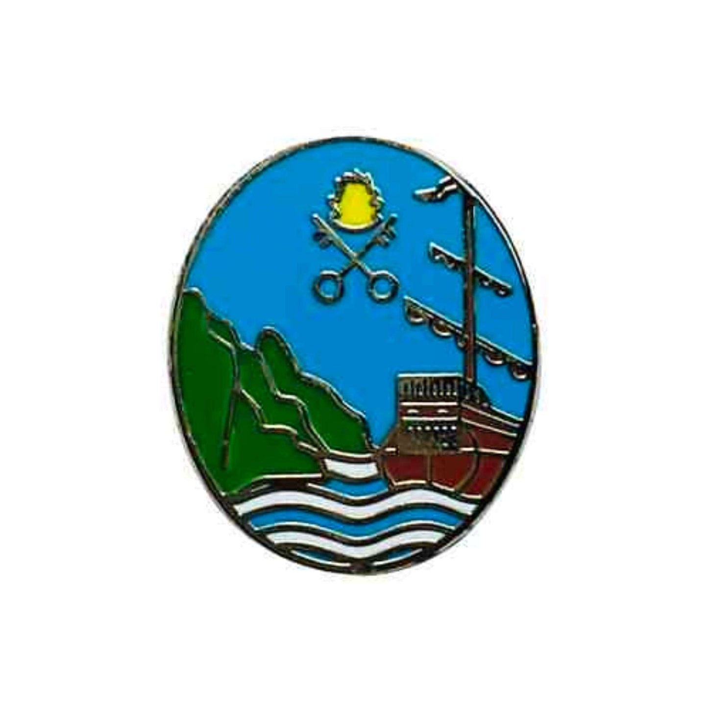 Pin Escudo Zumaya Guipuzcoa Espana