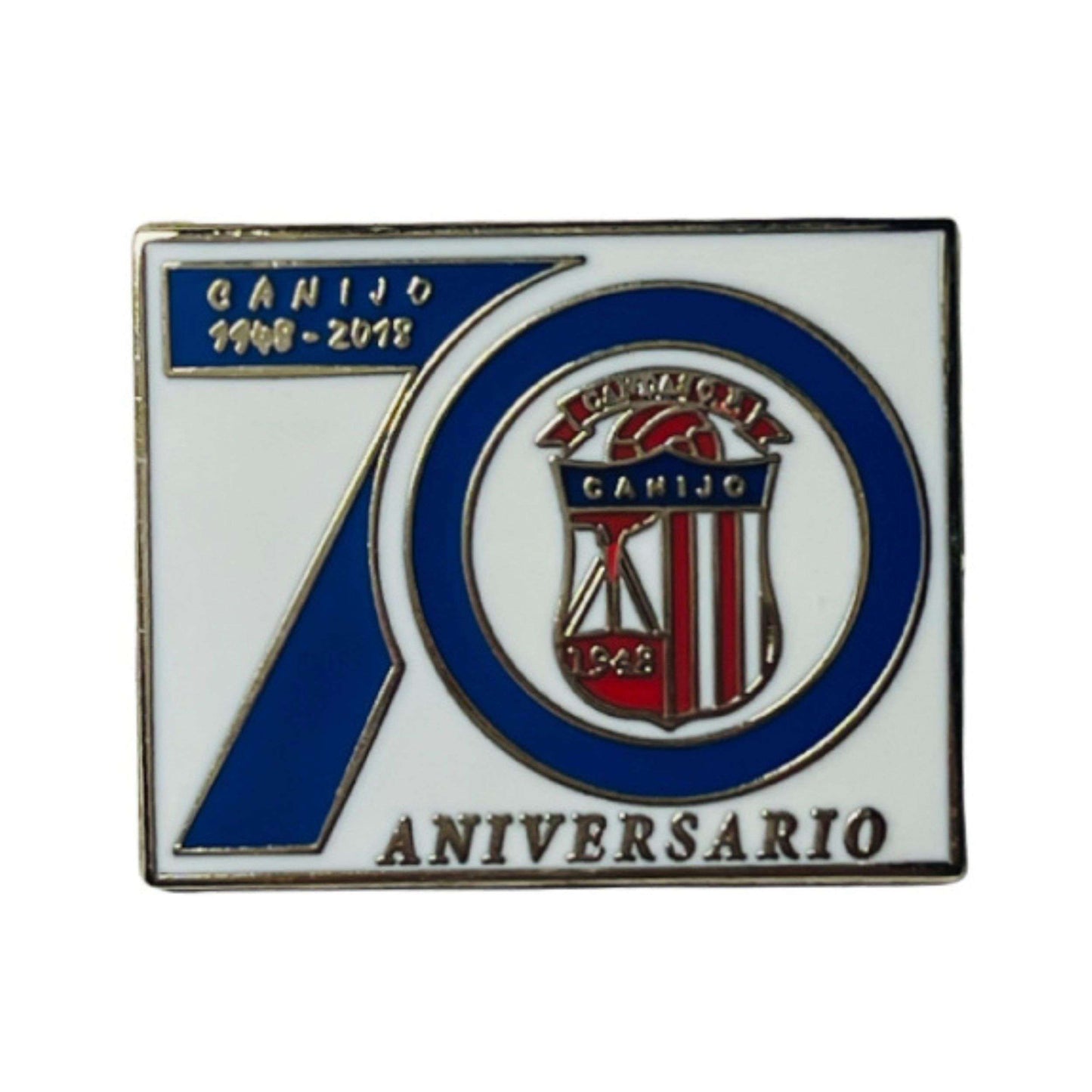 Pin Futbol 70 Aniversario Candas Cf Asturias Espana