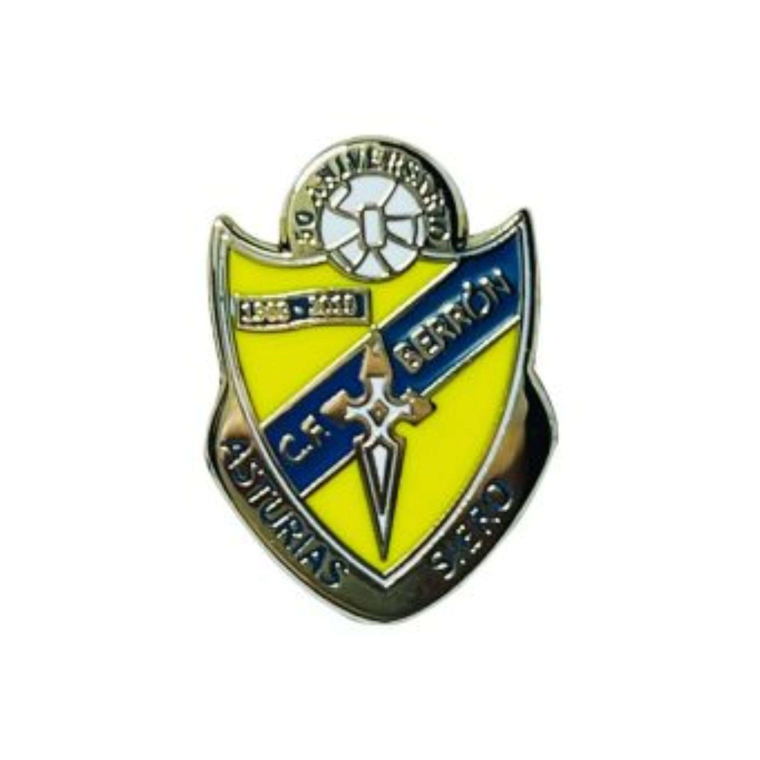 Pin Futbol Berron Aniversario Siero Asturias Espana