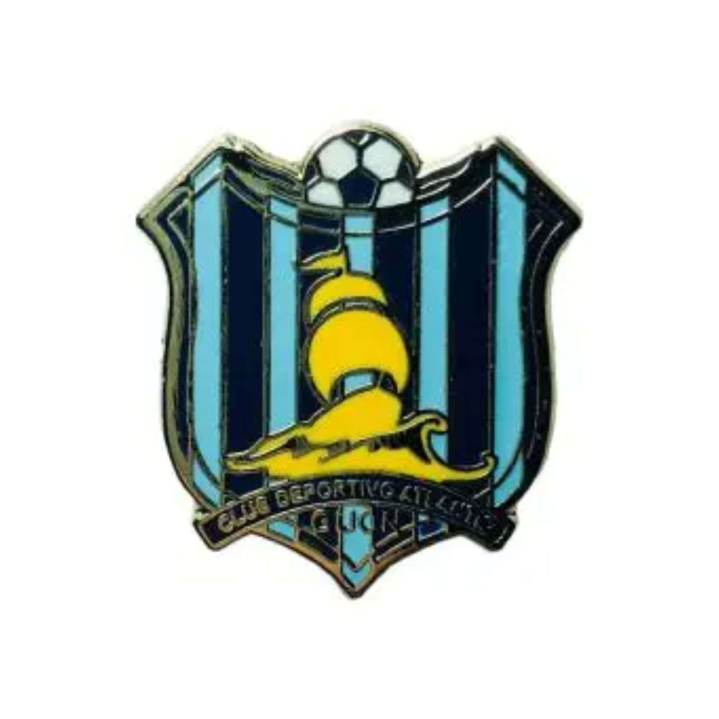 Pin Futbol Club Deportivo Atlantic Gijon Asturias Espana