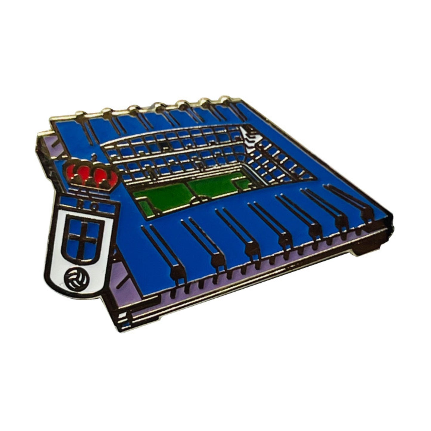 Pin Futbol Estadio Real Oviedo Gradas