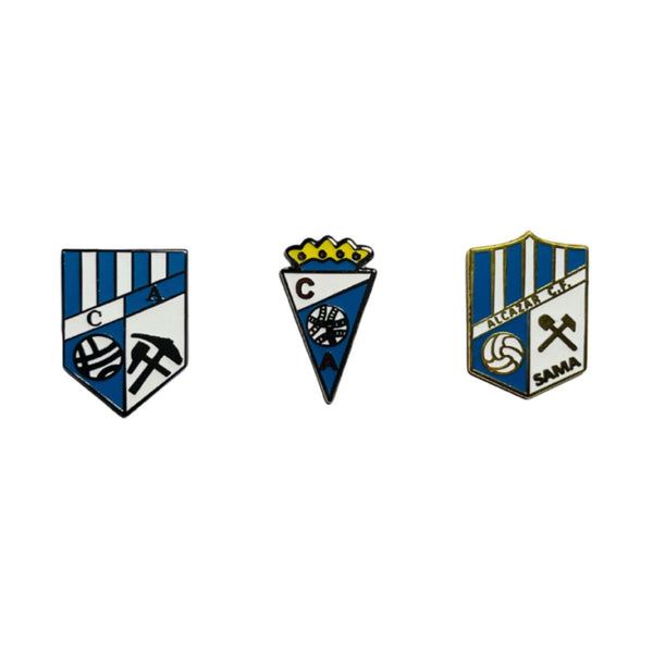 Pin's - Futbol Evolución Alcazar Cf Sama Asturias - Espagne