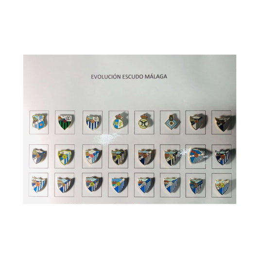 Pin Futbol Evolucion Malaga Espana