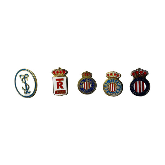 Pin Futbol Evolucion Real Titanico Asturias Espana