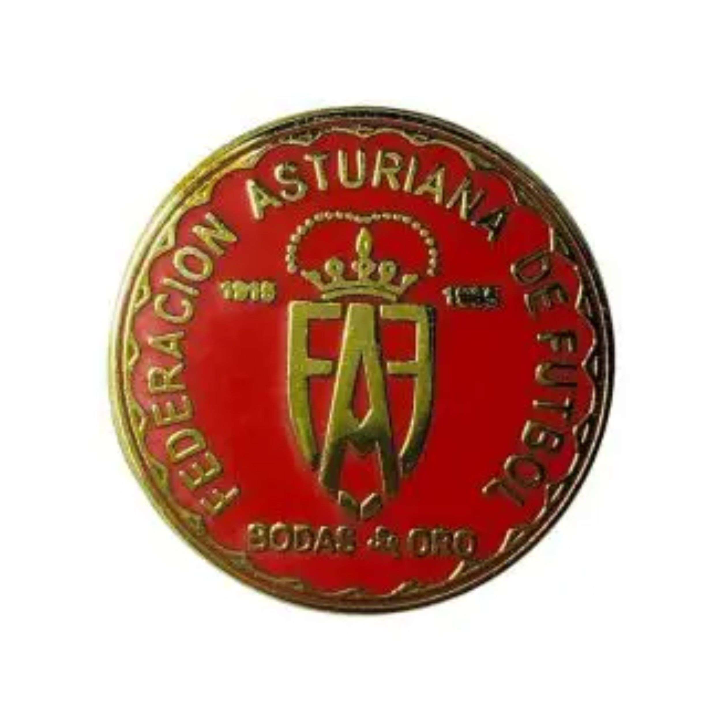 Pin Futbol Federacion Asturiana Bodas De Oro Asturias Espana