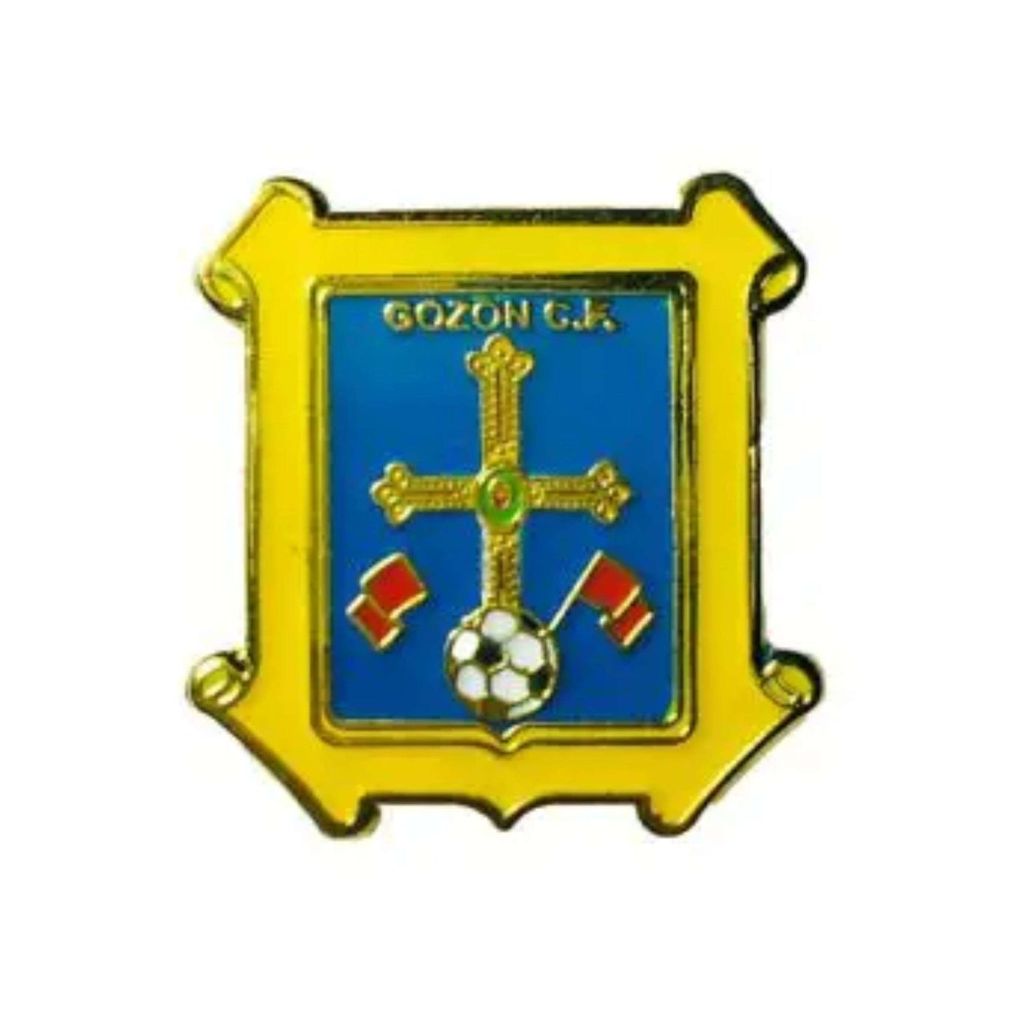 Pin Futbol Gozon C.f Asturias Espana