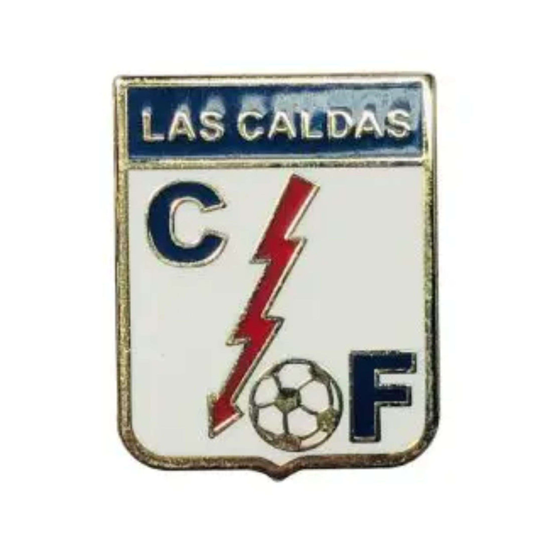 Pin - Fußball Las Caldas - Asturien - Spanien Kopie