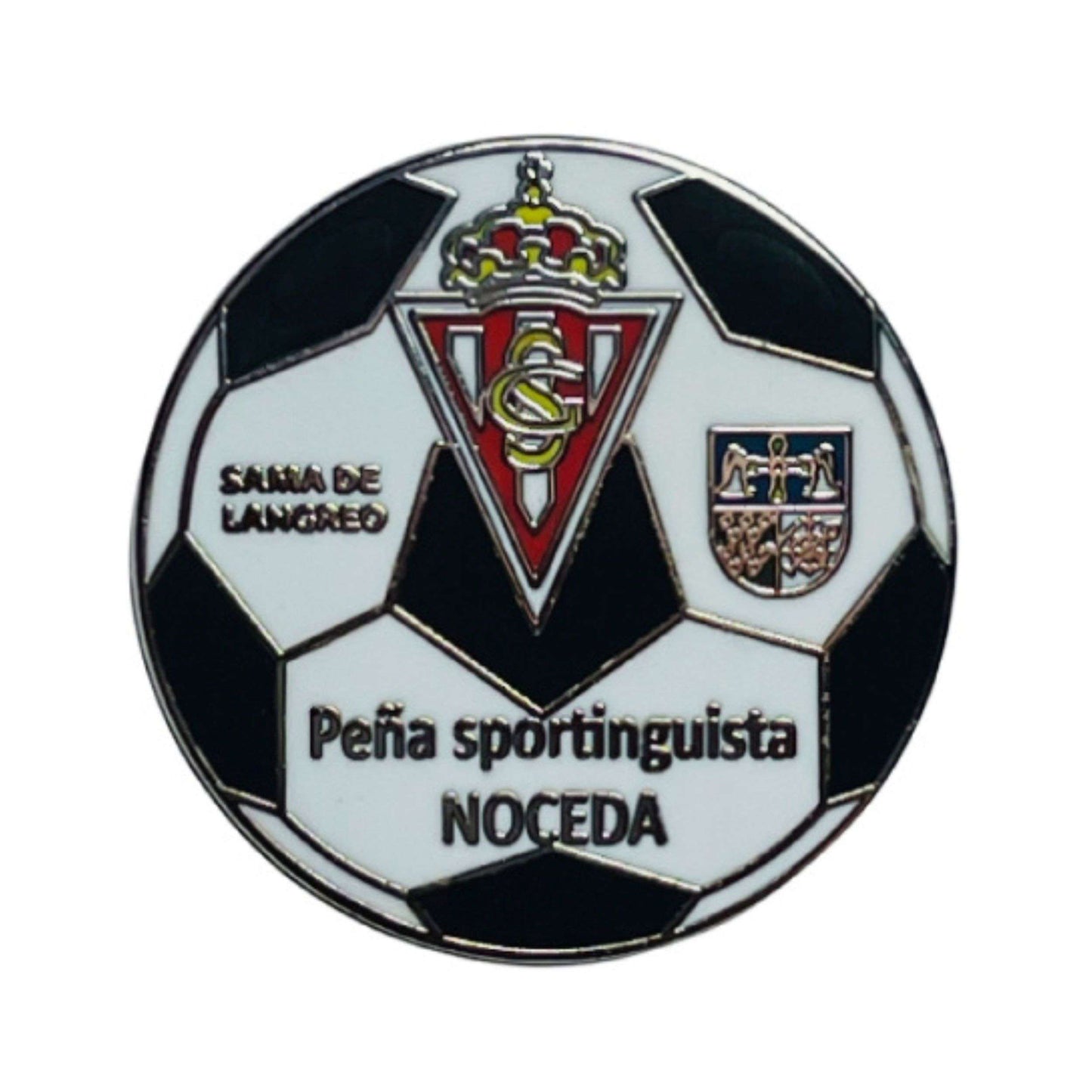 Pin Futbol Pena Sportinguista Asturias Espana