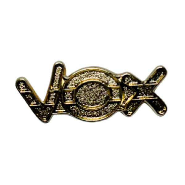 Pin - Vox Golden Logo Political Party