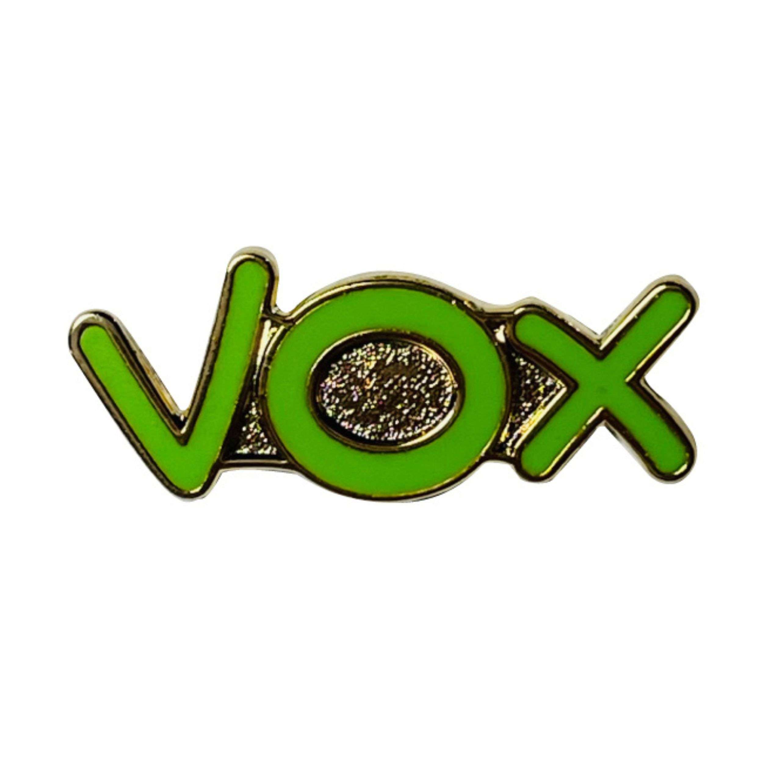 Pin Partido Politico Verde Vox Espana