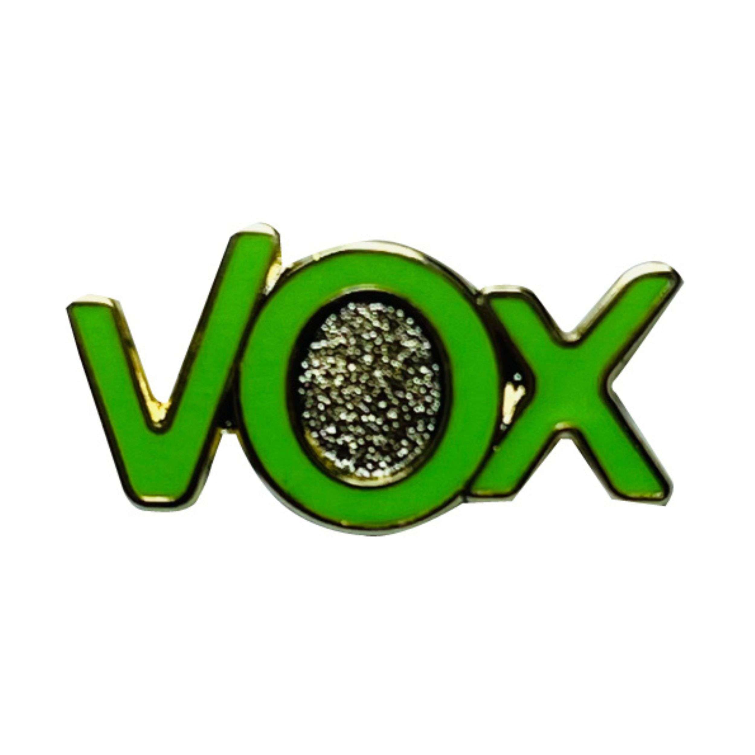 Pin Partido Politico Vox Verde