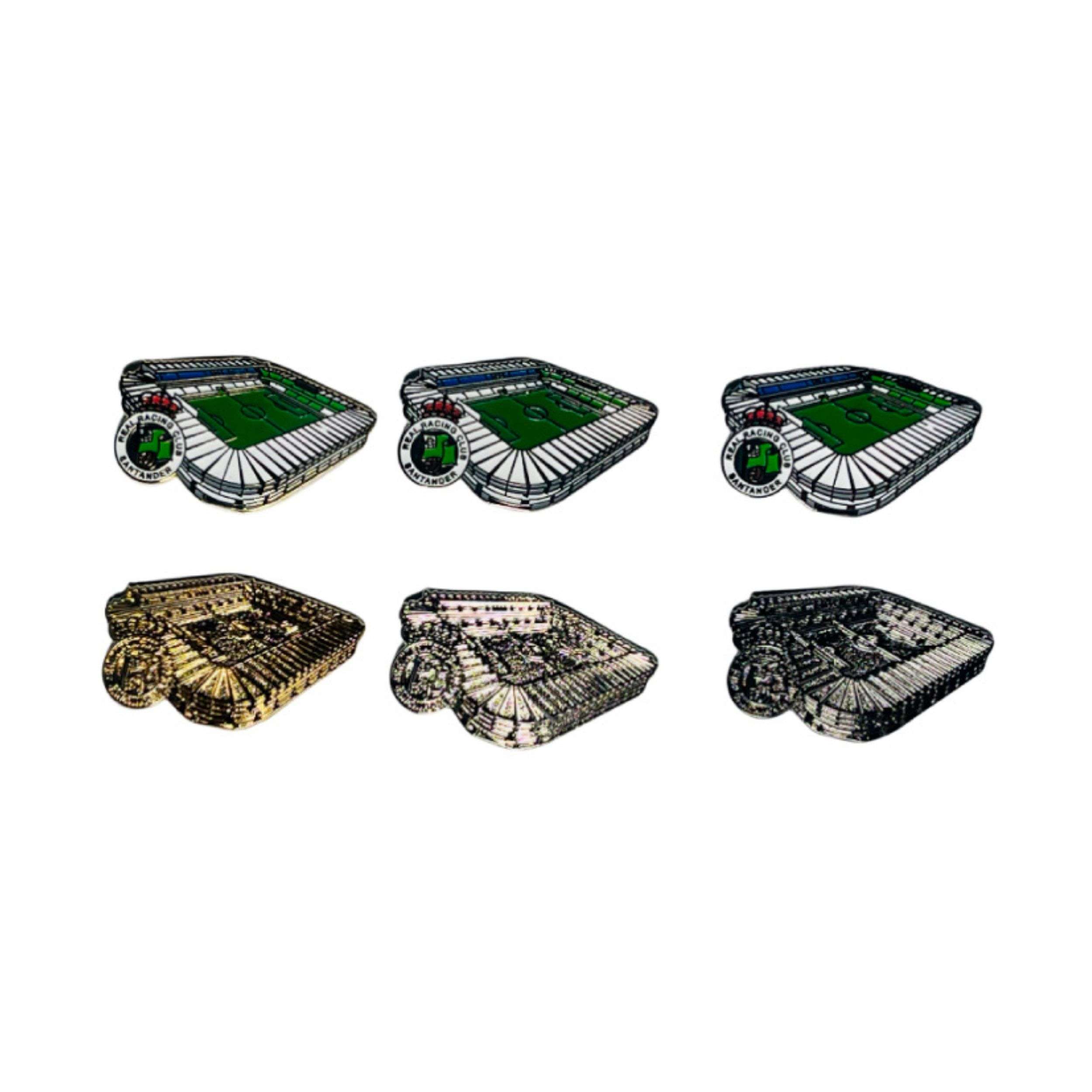 Pins Coleccion Estadio De Futbol Racing Santander