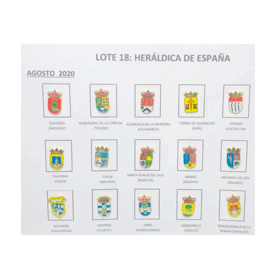 Pins Lote No18 Escudos Heraldicos Espana