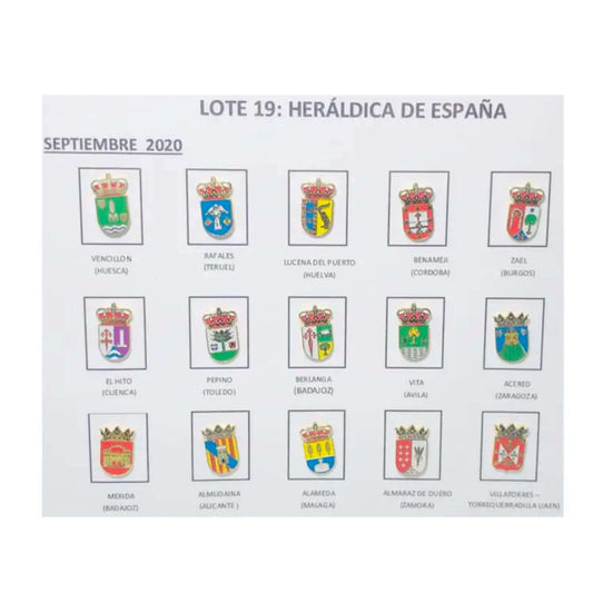 Pins Lote No19 Escudos Heraldicos Espana