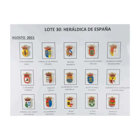 Pins Lote No30 Escudos Heraldicos Espana