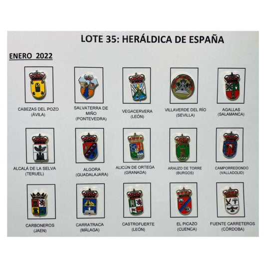 Pins Lote No35 Escudos Heraldicos Espana