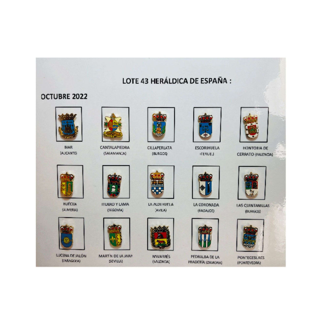 Pins – Los Nr. 43 Spanische Wappen