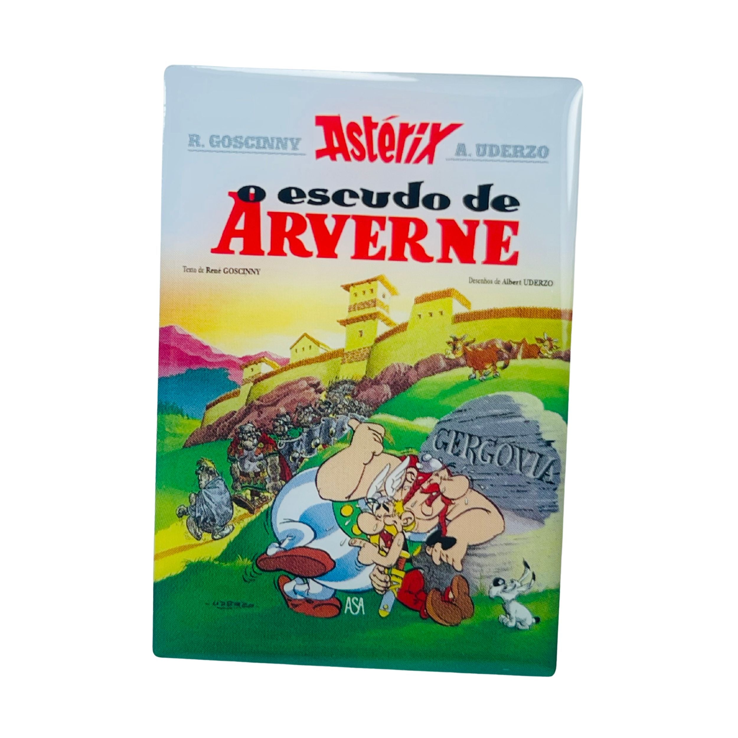 PIN © 11 - Astérix - O Escudo de Arverne - Portada Comic - Portugués - A#531