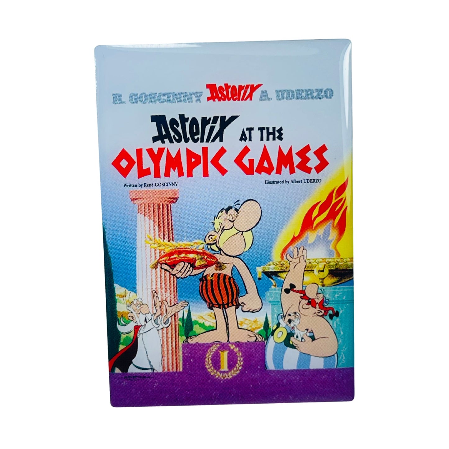 PIN © 12 - Asterix at the Olympic Games - Portada Comic - Inglés - A#492
