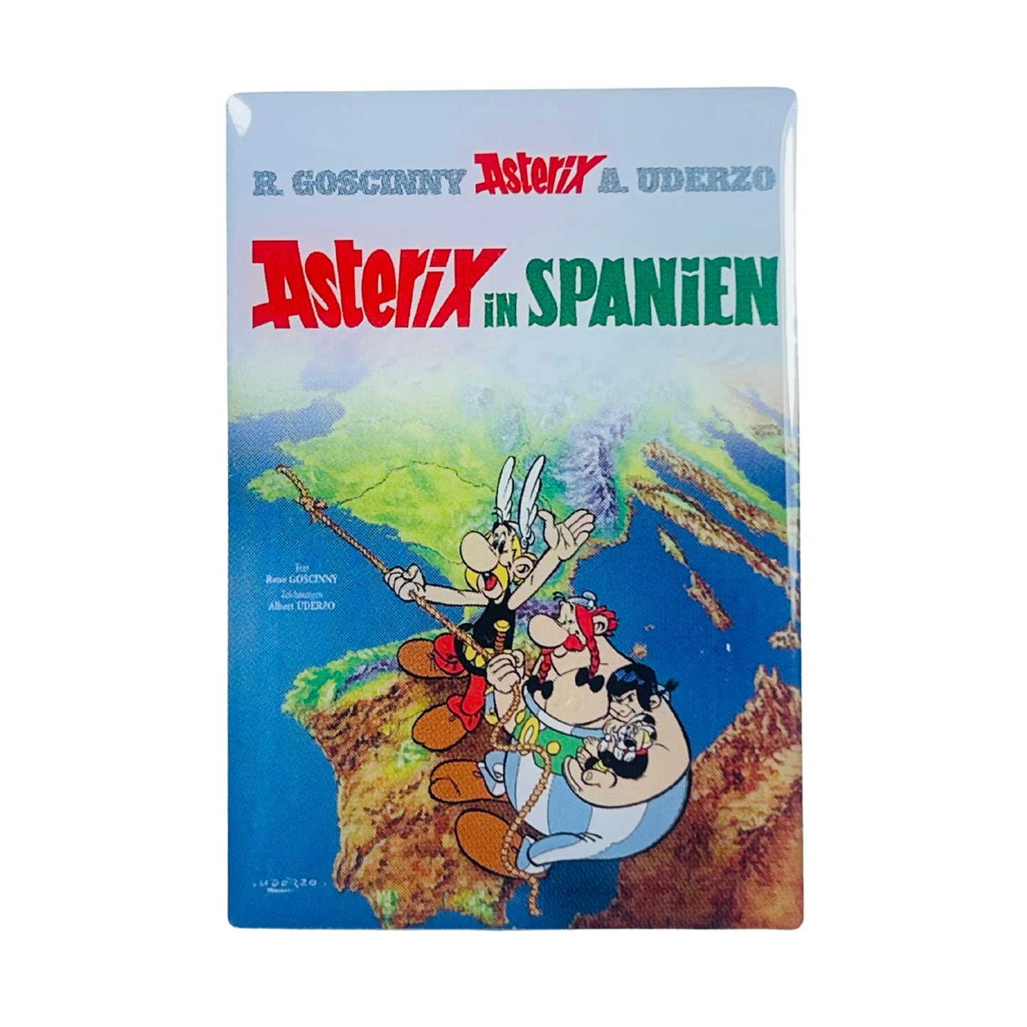 PIN © 14 - Asterix in Spanien - Portada Comic - Alemán - A#574