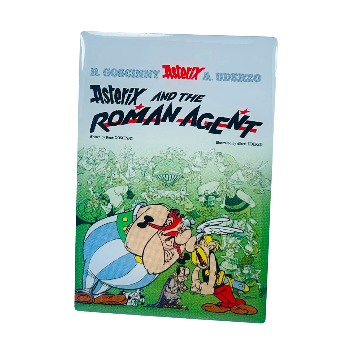 PIN © 15 - Asterix and the Roman Agent - Portada Comic - Inglés - A#495