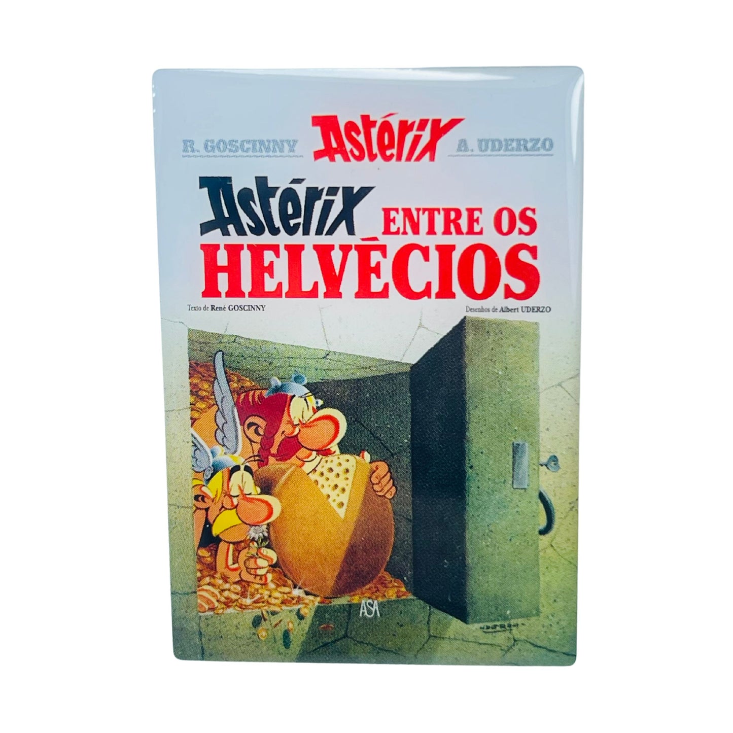 PIN © 16 - Astérix entre os Helvécios - Portada Comic - Portugués - A#536