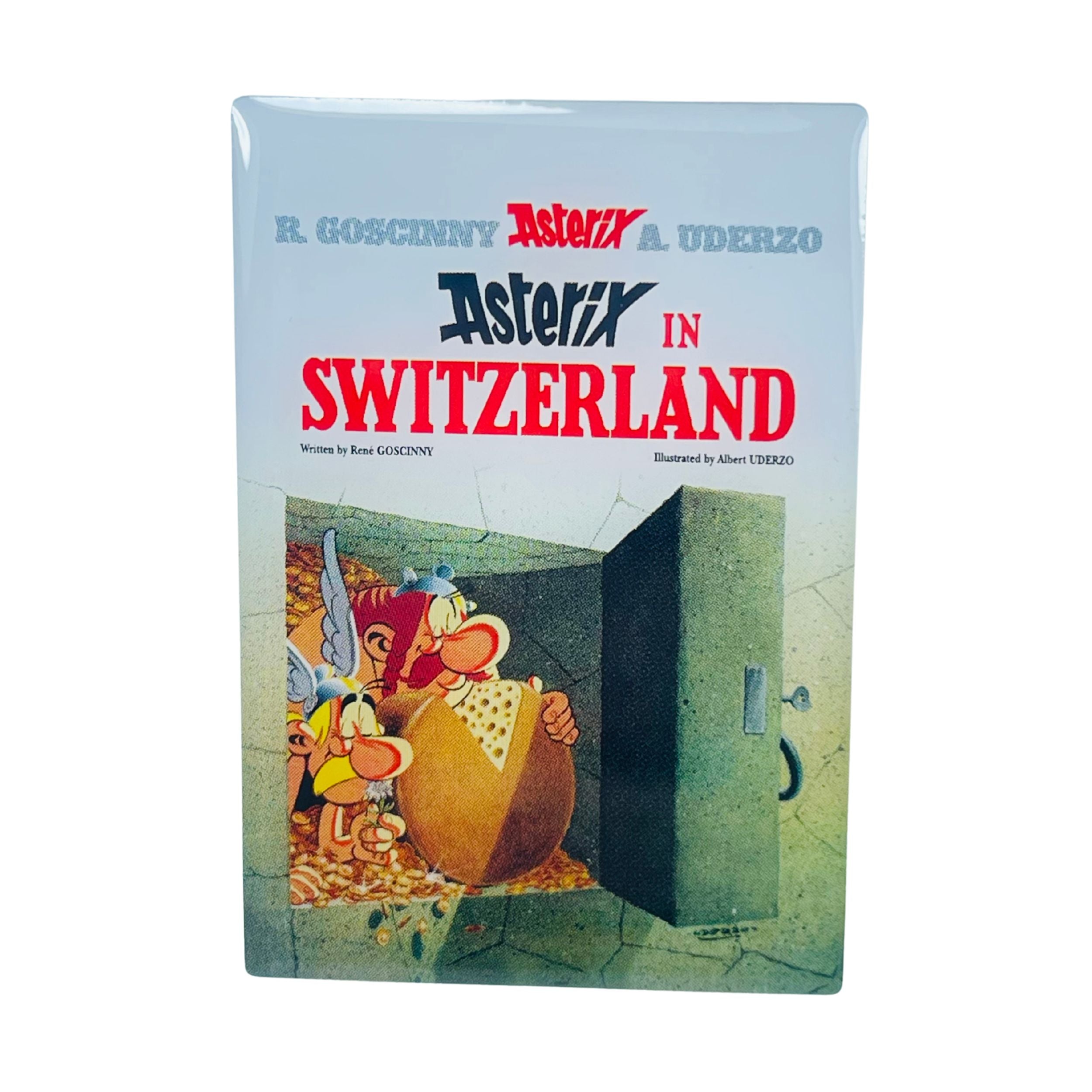 PIN © 16 - Asterix in Switzerland - Portada Comic - Inglés - A#496