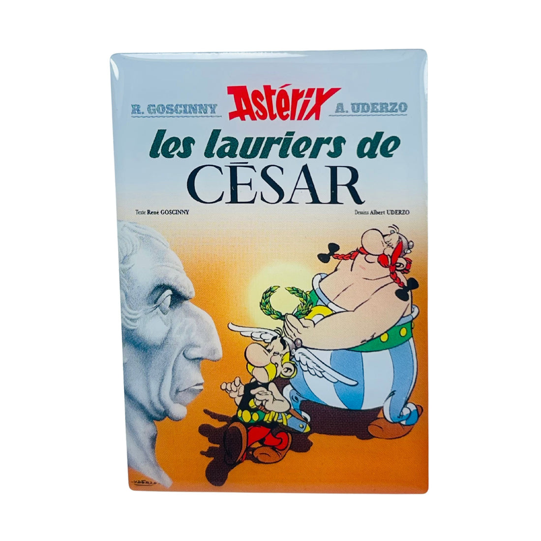 PIN © 18 - Astérix - Les Lauriers de César - Portada Comic - Francés - A#418