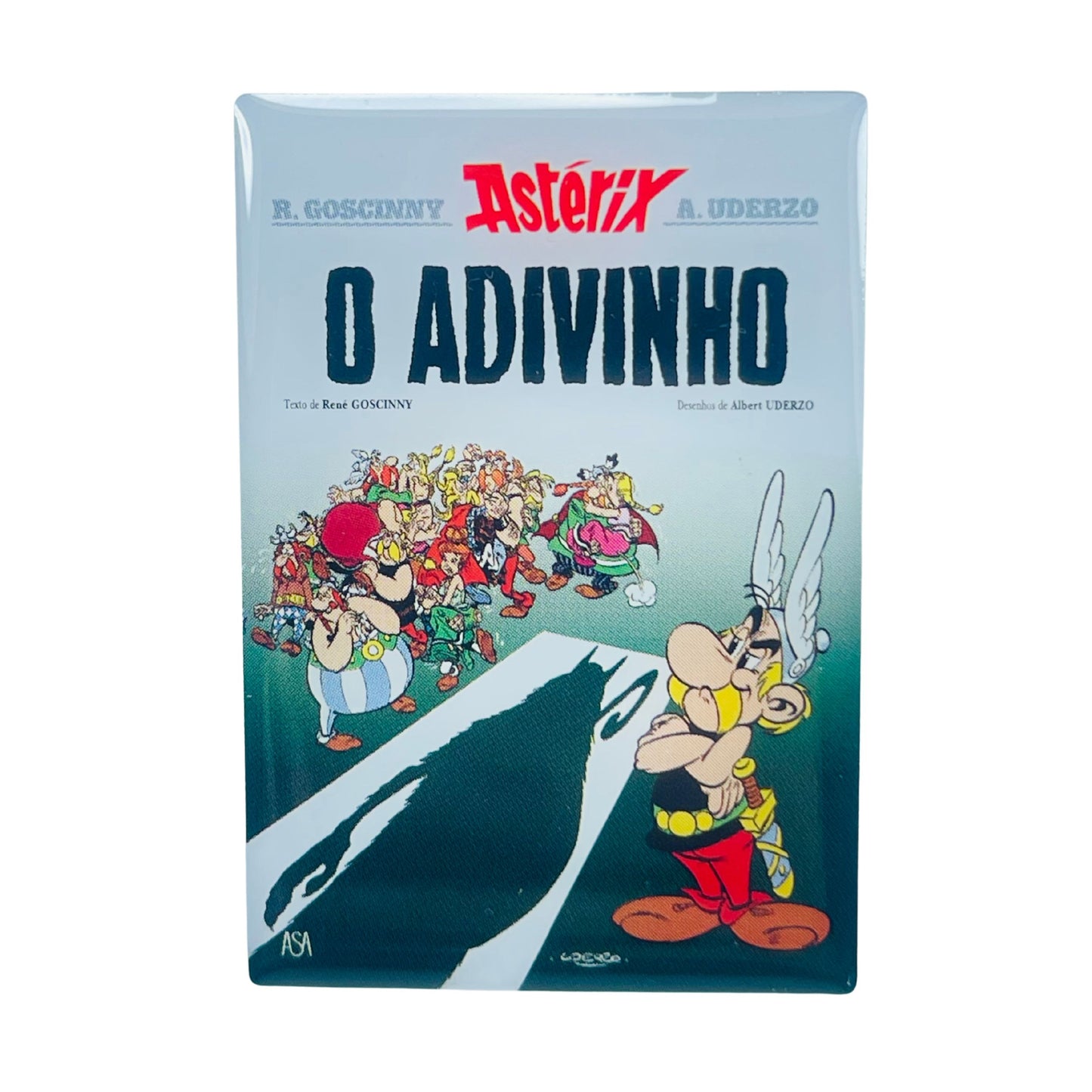 PIN © 19 - Astérix - O Adivinho - Portada Comic - Portugués - A#539
