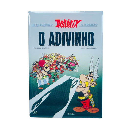 PIN © 19 - Astérix - O Adivinho - Portada Comic - Portugués - A#539