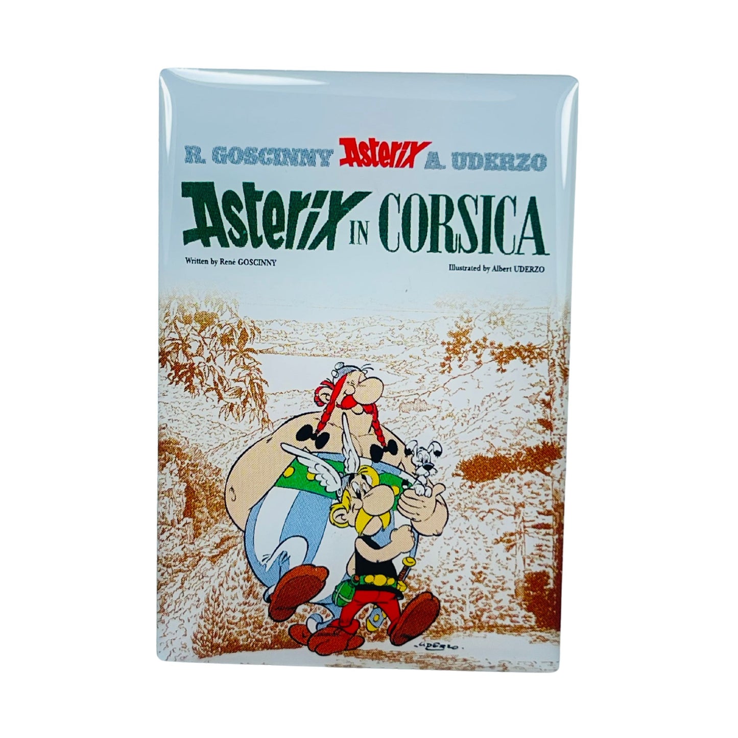 PIN © 20 - Asterix in Corsica - Portada Comic - Inglés - A#500